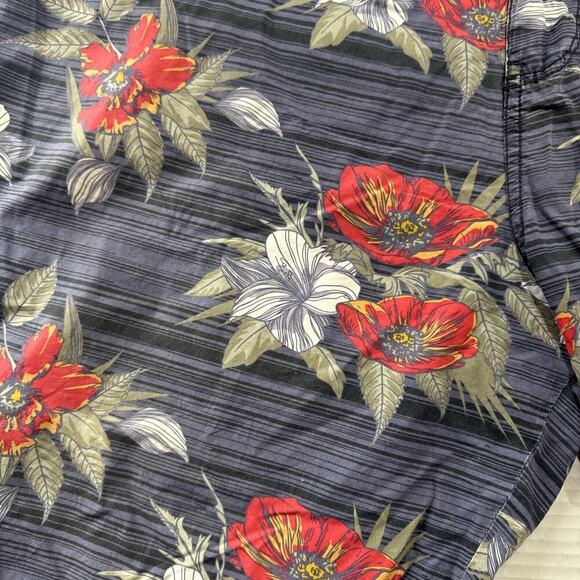 VTG Ecko Unltd. Hawaiian Floral Shorts Size 40 - Picture 8 of 11